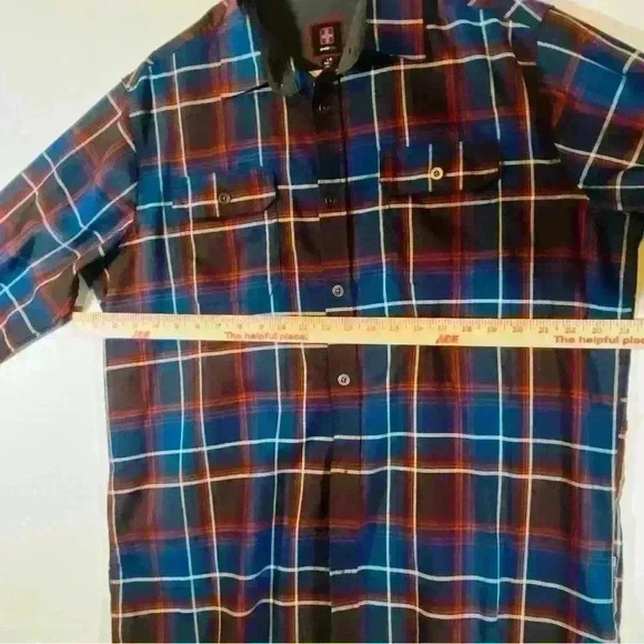 Men’s Swiss Tech Long sleeve button up. LG 42-44 - Picture 9 of 11